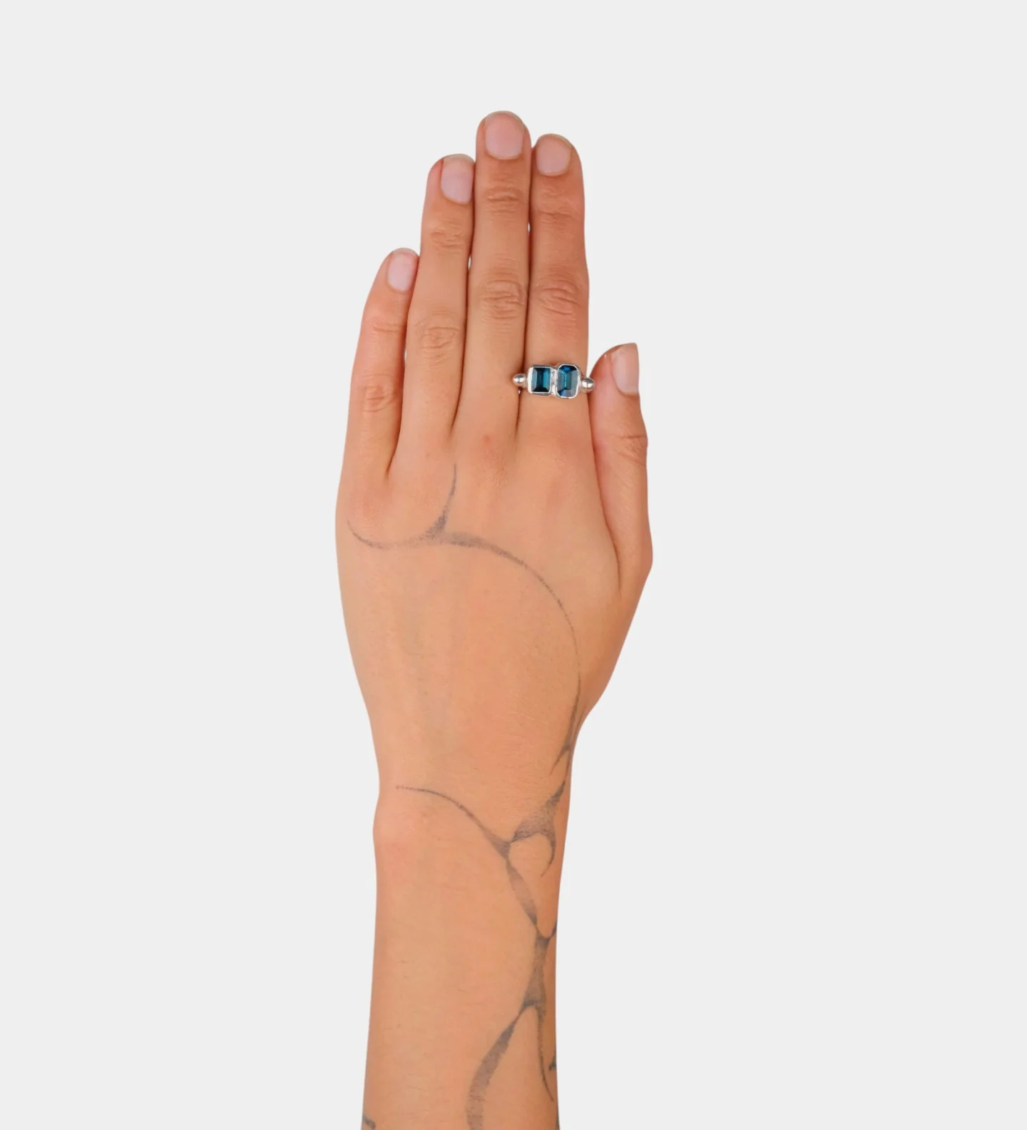 Aqua Twin Ring - Image 4