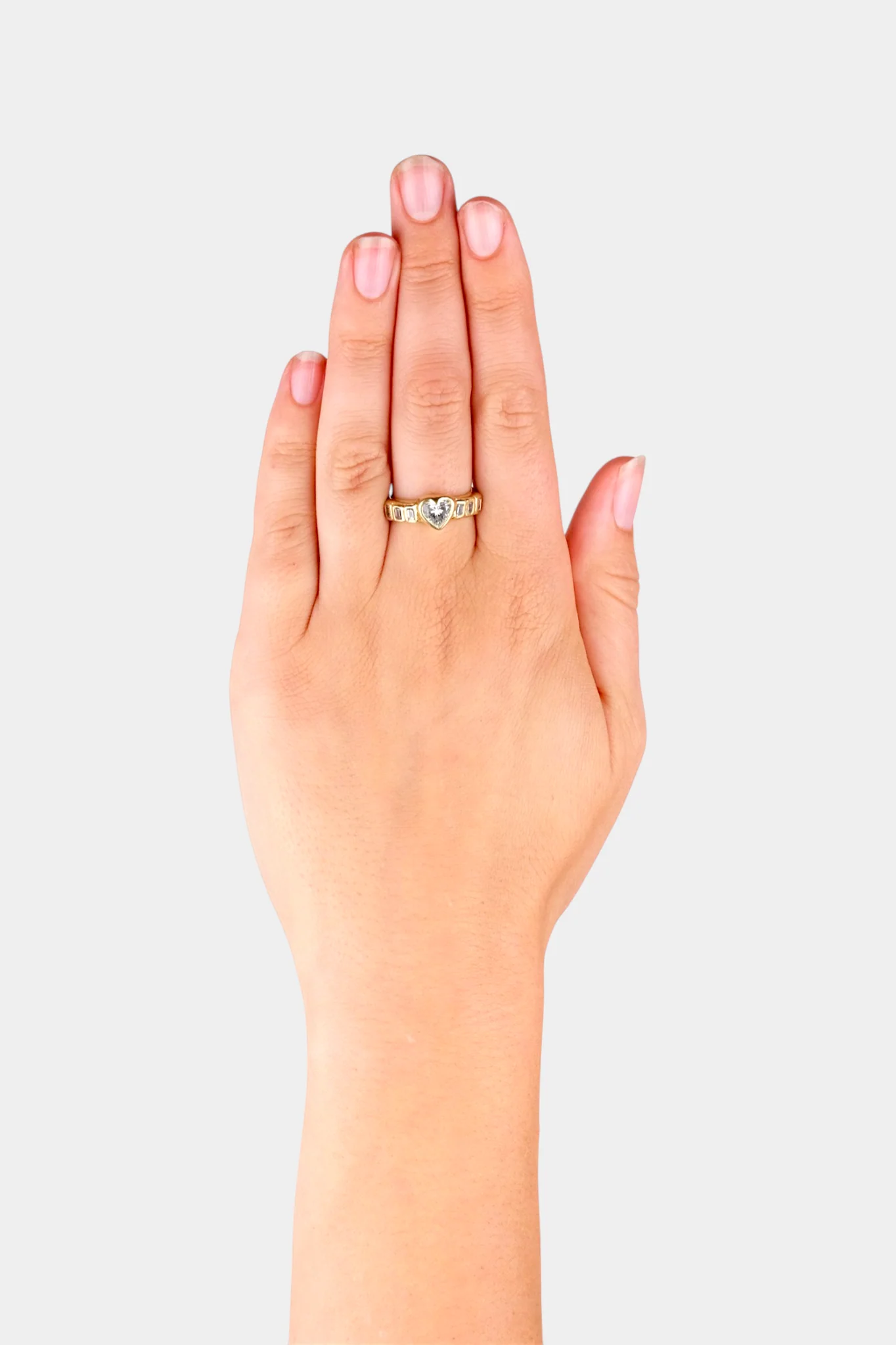 Big Love Small Heart Ring - Image 4