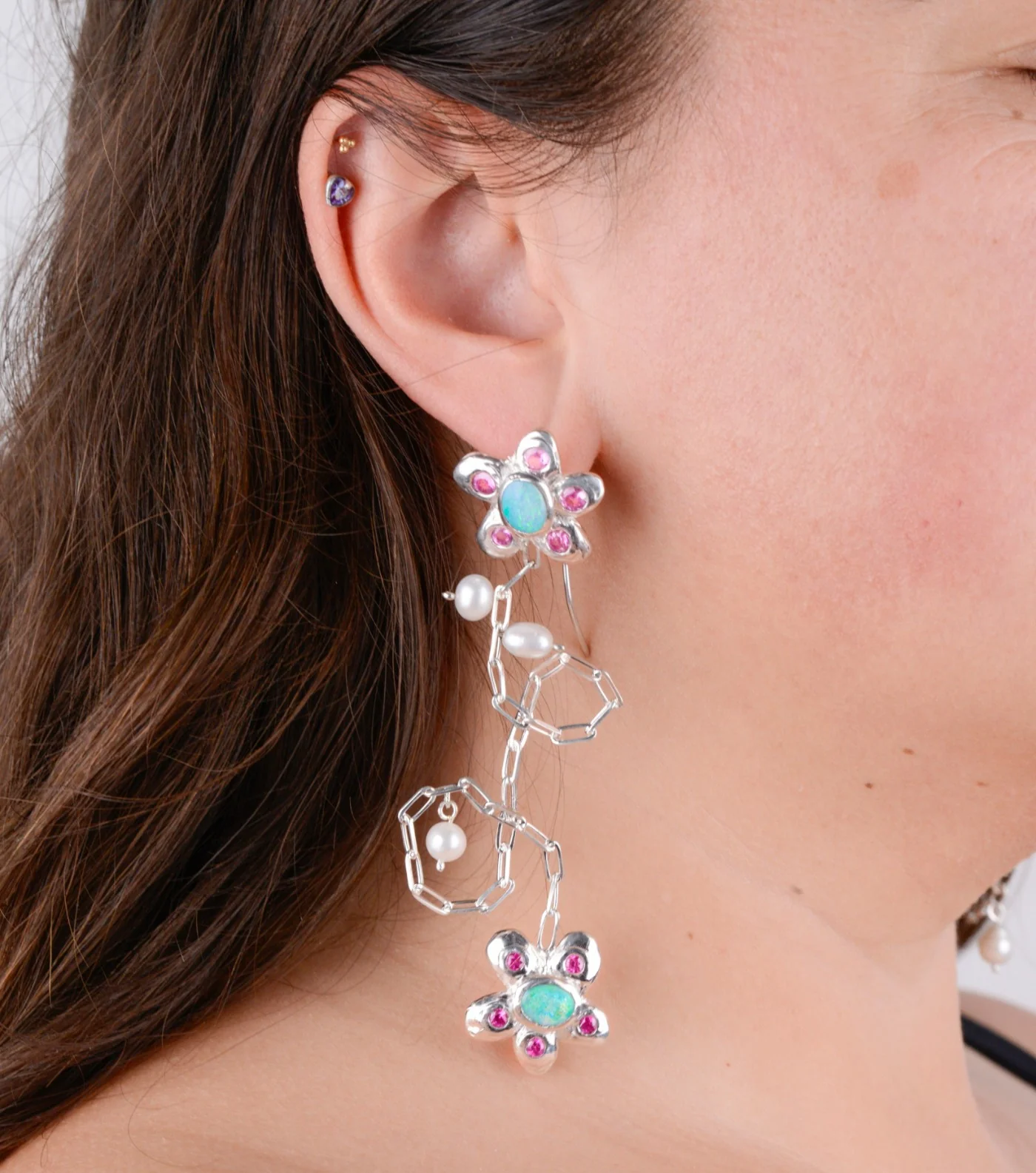 Daisy Chain Earrings - Image 2