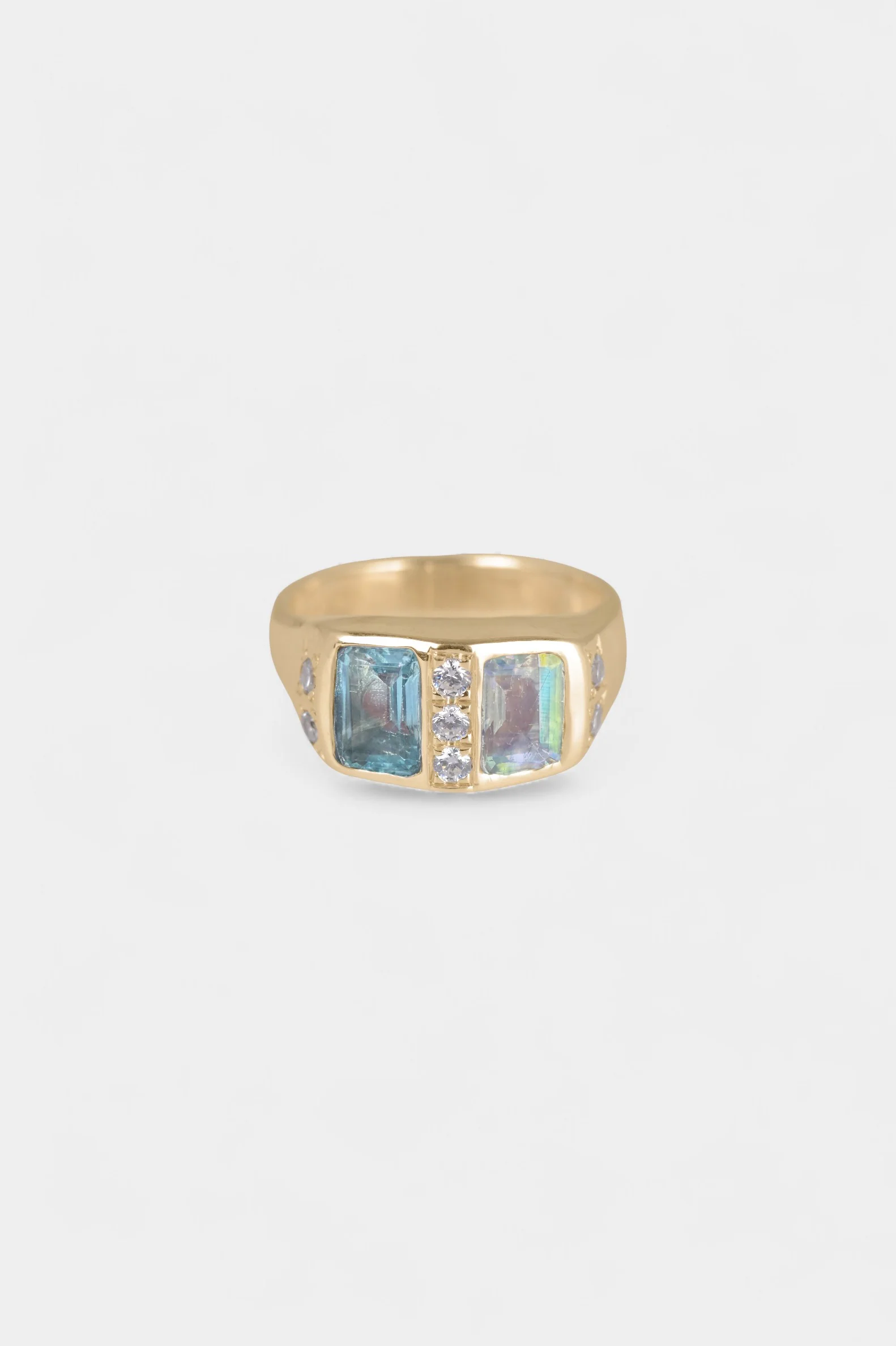 Moony Topaz Ring - Image 5