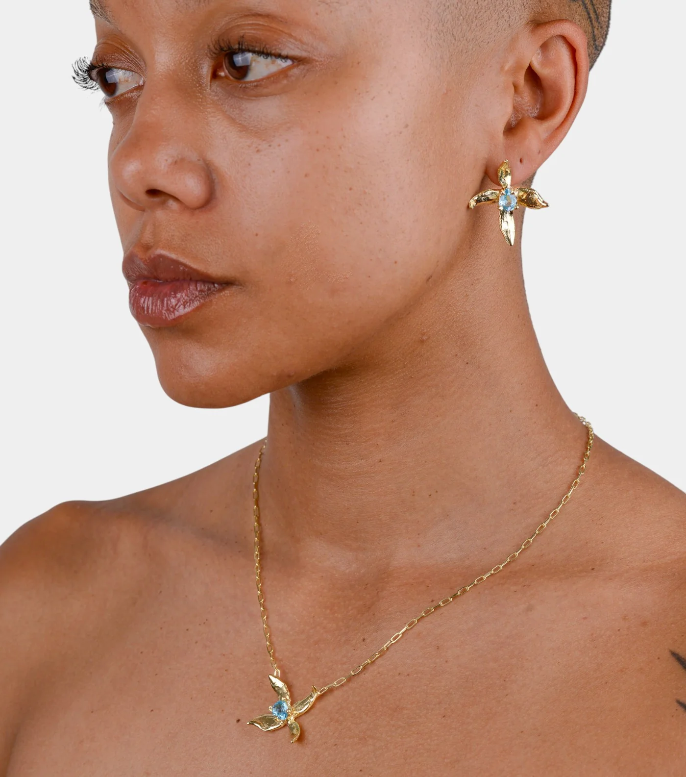 Orchid Studs - Image 4