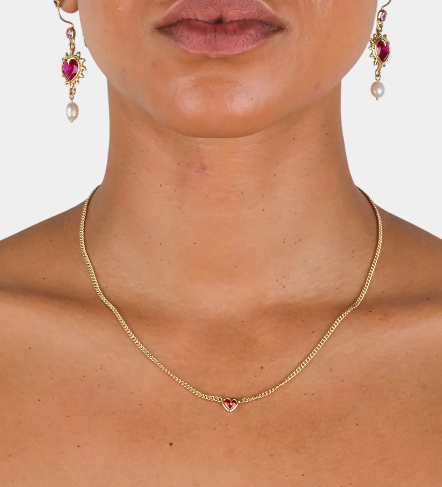 Tiny Heart Necklace - Image 5
